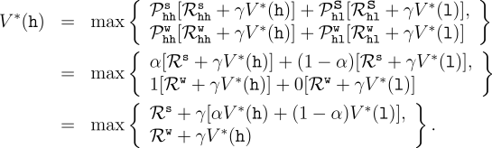 Optimal State Value Function